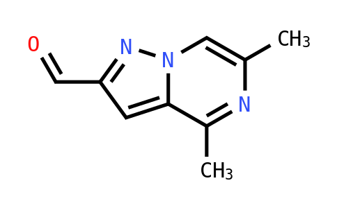 20361 - 4,6-dimethylpyrazolo[1,5-a]pyrazine-2-carbaldehyde | CAS 2407725-14-6
